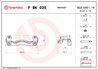 Set montaj etriere frana Brembo F BK 025