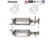 FILTRU DE PARTICULE AS FD1003 - Compatibil cu FORD, VOLVO