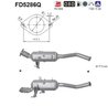 FILTRU DE PARTICULE AS FD5286Q - Compatibil cu NISSAN, OPEL, RENAULT, VAUXHALL