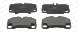 SET PLACUTE FRANA FERODO FDB4211 - Compatibil cu PORSCHE