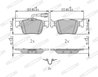 SET PLACUTE FRANA FERODO FDB5242 - Compatibil cu ALFA ROMEO, MASERATI