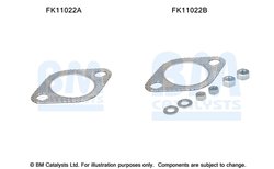 SET MONTAJ, FILTRU FUNINGINE/PARTICULE BM CATALYSTS FK11022 - Compatibil cu RENAULT