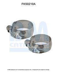 Set montare toba esapament BM Catalysts FK50210
