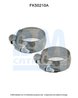 SET MONTARE TOBA ESAPAMENT BM CATALYSTS FK50210 - Compatibil cu MERCEDES-BENZ