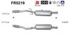 FILTRU DE PARTICULE AS FR5219 - Compatibil cu CITROEN, DS, OPEL, PEUGEOT, VAUXHALL