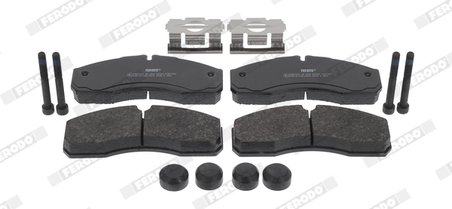 SET PLACUTE FRANA FERODO FVR1390 - Compatibil cu IVECO, NISSAN, RENAULT TRUCKS