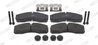 SET PLACUTE FRANA FERODO FVR1390 - Compatibil cu IVECO, NISSAN, RENAULT TRUCKS