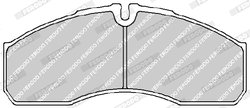 SET PLACUTE FRANA FERODO FVR1390 - Compatibil cu IVECO, NISSAN, RENAULT TRUCKS