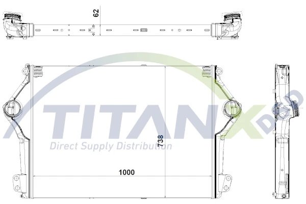 Intercooler TITANX IX149003