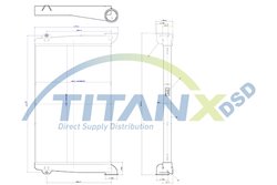 Intercooler TITANX IX609001