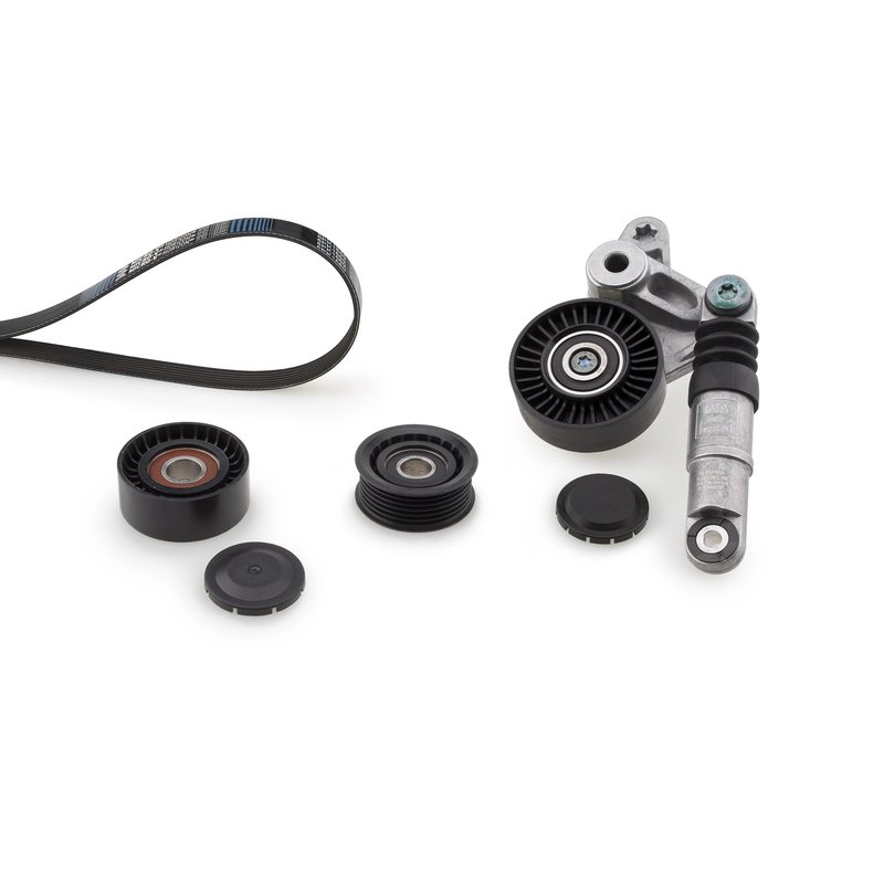 SET CUREA TRANSMISIE CU CANELURI GATES K036PK2478 - Compatibil cu AUDI, PORSCHE, VW