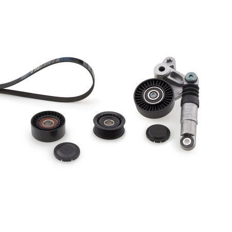 SET CUREA TRANSMISIE CU CANELURI GATES K036PK2478 - Compatibil cu AUDI, PORSCHE, VW