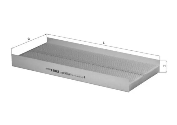 FILTRU AER HABITACLU MAHLE LA 357 - Compatibil cu MERCEDES-BENZ