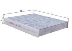FILTRU AER HABITACLU KNECHT LAK 1506 - Compatibil cu LEXUS, MAZDA, SUBARU, SUZUKI, TOYOTA