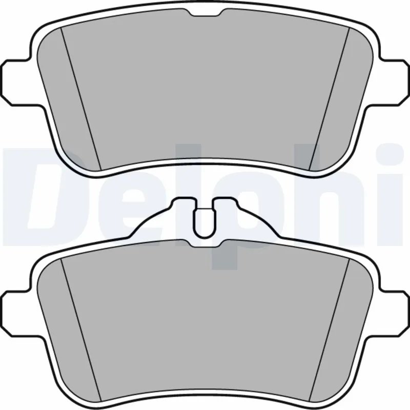 SET PLACUTE FRANA DELPHI LP3159 - Compatibil cu MERCEDES-BENZ