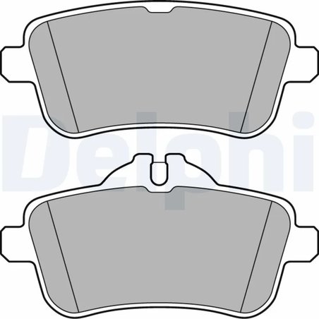 SET PLACUTE FRANA DELPHI LP3159 - Compatibil cu MERCEDES-BENZ