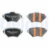 SET PLACUTE FRANA DELPHI LP5054EV - Compatibil cu CITROEN, DS, JEEP, OPEL, PEUGEOT, VAUXHALL