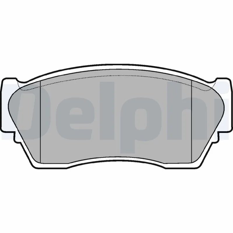 SET PLACUTE FRANA DELPHI LP804 - Compatibil cu NISSAN