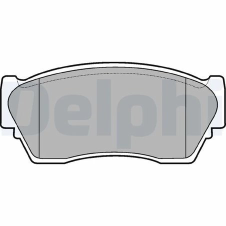 SET PLACUTE FRANA DELPHI LP804 - Compatibil cu NISSAN