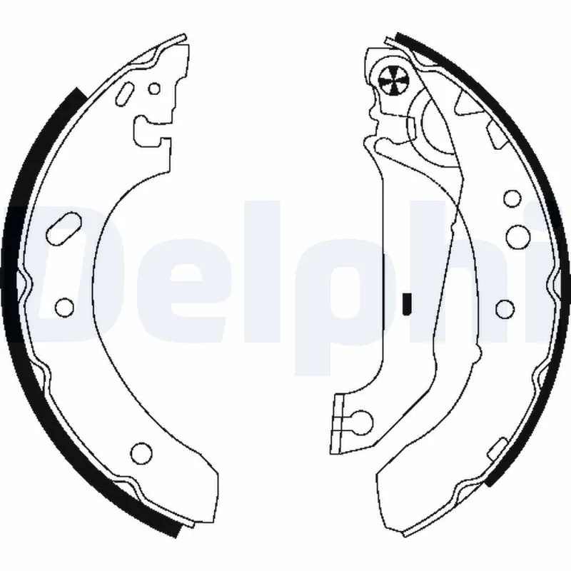 SET SABOTI FRANA DELPHI LS1783 - Compatibil cu FORD