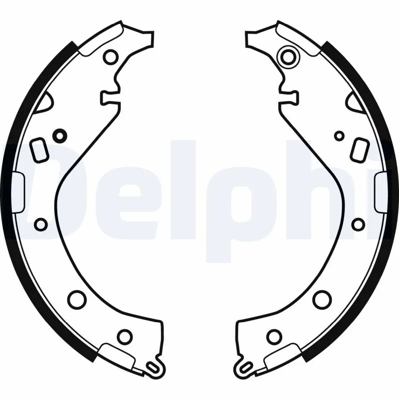 SET SABOTI FRANA DELPHI LS1942 - Compatibil cu TOYOTA