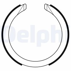 Set saboti frana Delphi LS2169