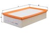 FILTRU AER KNECHT LX 339 - Compatibil cu AUDI