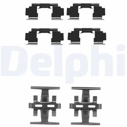 Set accesorii placute frana Delphi LX0130