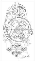 ELECTROMOTOR PRESTOLITE ELECTRIC M96R3019SE-A - Piesa auto compatibila cu mai multe marci