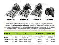 Pompa ulei MOTIVE OP8376