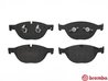 SET PLACUTE FRANA BREMBO P 36 025 - Compatibil cu JAGUAR