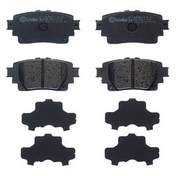 SET PLACUTE FRANA BREMBO P 83 174 - Compatibil cu LEXUS, SUBARU, SUZUKI, TOYOTA, TOYOTA (FAW), TOYOTA (GAC)