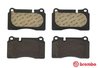 SET PLACUTE FRANA BREMBO P 85 116 - Compatibil cu ASTON MARTIN, AUDI, FERRARI, NIO, SEAT