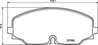 Set placute frana Brembo P 85 176