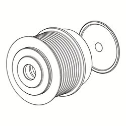 Fulie alternator Prestolite Electric P00281
