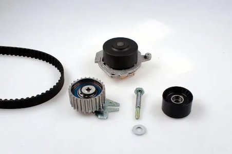 Set distributie curea si pompa apa Hepu PK10126