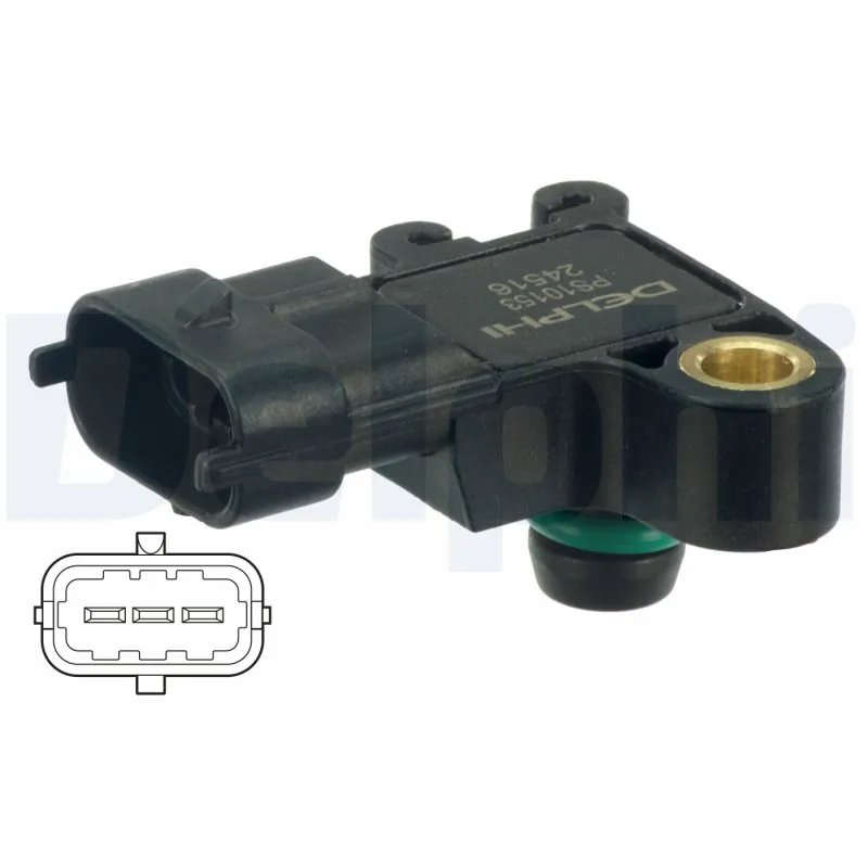 SENZOR PRESIUNE SUPRAALIMENTARE DELPHI PS10153 - Compatibil cu CHEVROLET, OPEL, VAUXHALL