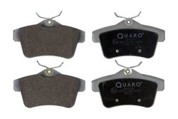 SET PLACUTE FRANA QUARO QP4109 - Compatibil cu CITROEN, DS, DS (CAPSA), PEUGEOT