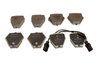 Set placute frana QUARO QP4226