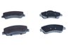Set placute frana QUARO QP7578