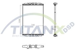 Radiator racire motor TITANX RX179003