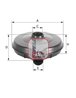 FILTRU AER SOFIMA S 0190 A - Compatibil cu RENAULT