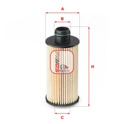 FILTRU ULEI SOFIMA S 5160 PE - Compatibil cu ALFA ROMEO
