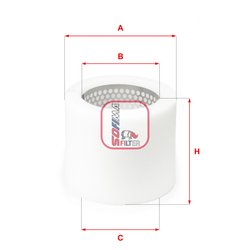 FILTRU AER SOFIMA S 9780 A - Compatibil cu CITROEN, PEUGEOT