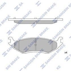 Set placute frana Hi-Q SP4320