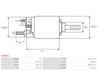 SOLENOID ELECTROMOTOR AS-PL SS6055S - Piesa auto compatibila cu mai multe marci