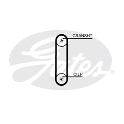 CUREA DISTRIBUTIE GATES T351HOB - Compatibil cu AUDI, CUPRA, MAN, SEAT, SKODA, VW