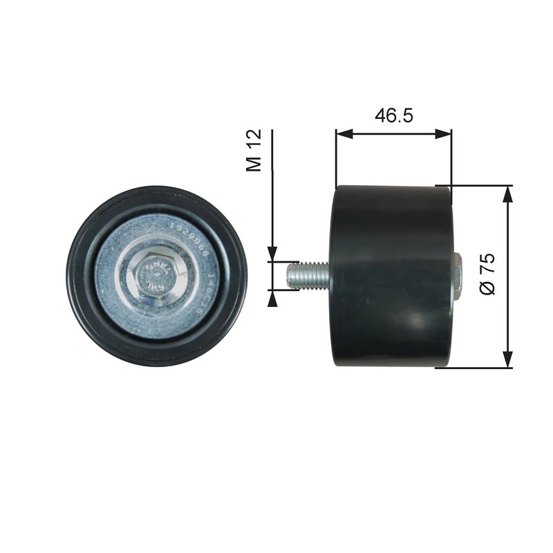Rola ghidare curea transmisie Gates T36626