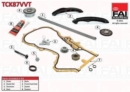Set distributie lant FAI AutoParts TCK87VVT