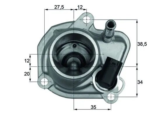 Termostat lichid racire MAHLE TI 29 87